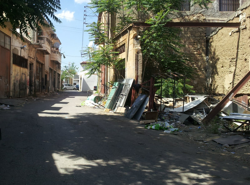 Old, Abandoned Buildings, Lefkosa, Lefkosia, Nicosia, Back Streets,