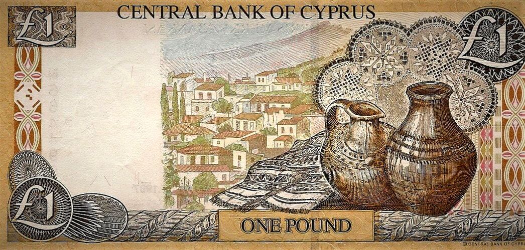 PictuAn old Cypriot One Pound note. Donate to AVIEWSCENE