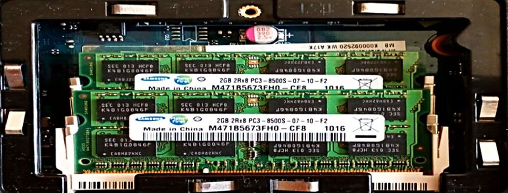 aviewscene 4gb RAM, Toshiba laptop. My memory